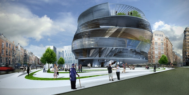Proyectos ganadores del Concurso Arquideas International Gastronomic Center (ICG), Bruselas - Imagen Principal