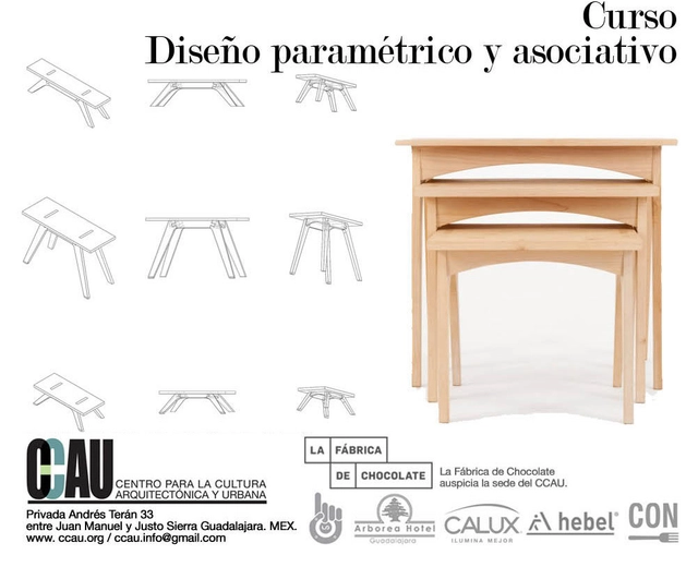 Curso Diseño Paramétrico y Asociativo / CCAU Guadalajara - Imagen Principal