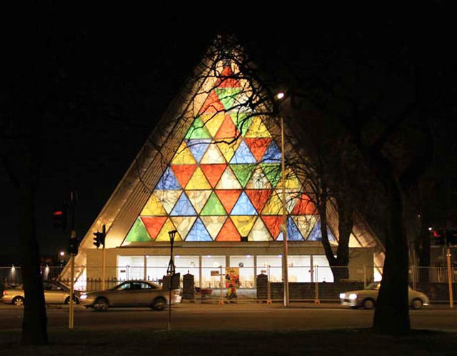 Shigeru Ban completa su catedral de cartón en Christchurch, Nueva Zelanda - Imagen Principal