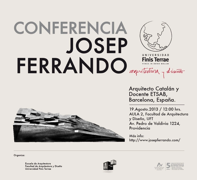 Conferencia Josep Ferrando, 19 de Agosto / Chile - Imagen Principal