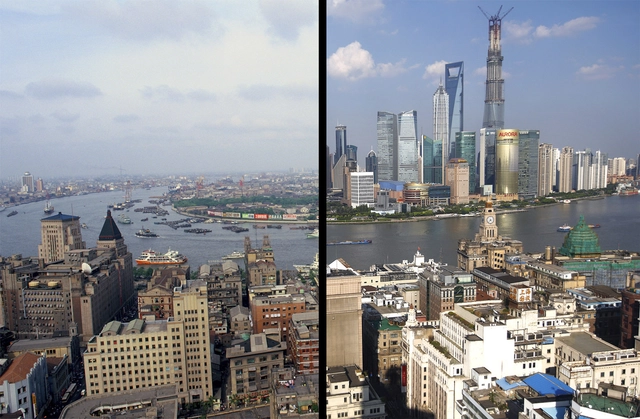 Xangai antes e depois: 26 anos de crescimento - Imagem de Destaque
