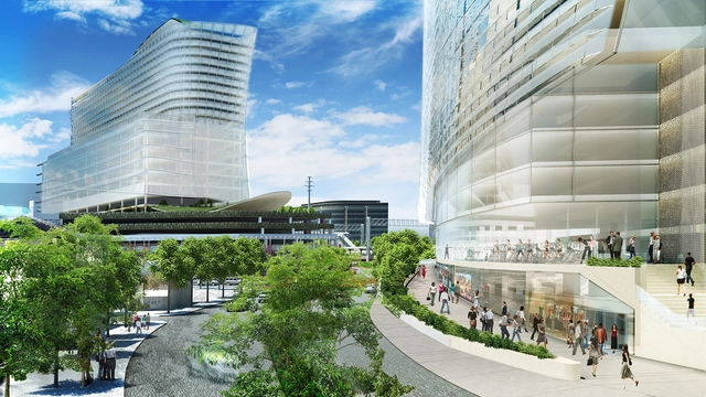 Stamford Transportation Center Winning Proposal / Studio V Architecture - Infrastructure, Facade, Cityscape