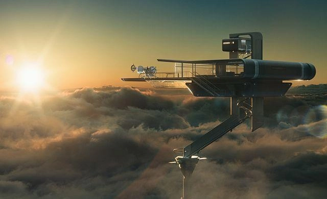 Cine y Arquitectura: Las Estructuras Futurísticas de Oblivion  - Cine Y Arquitectura