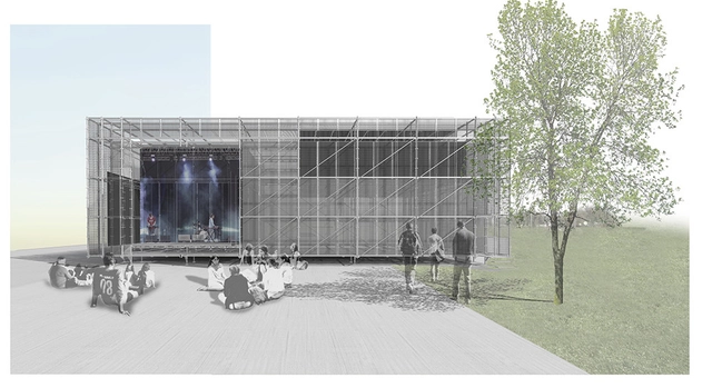 Primer Lugar III Concurso Electrolux Fensa/Mademsa “Proyectando un espacio público para la integración comunal” - Centro Cultural