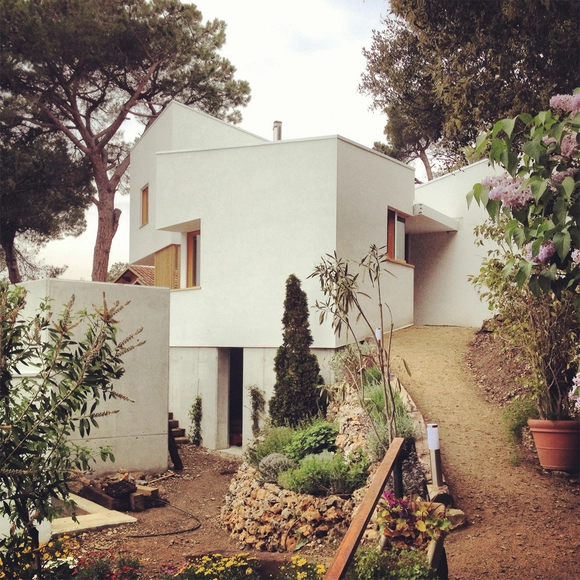 Casa La Floresta / Alventosa Morell Arquitectes  - Casas, Jardín, Fachada, Escaleras, Puerta