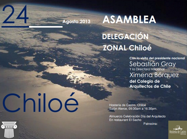 Asamblea Colegio de Arquitectos de Chile, Delegación Zonal Chiloé - Imagen Principal