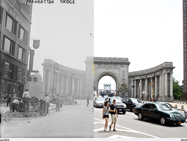 Arte y Arquitectura: Fotografías interactivas de Nueva York muestran cómo ha cambiado la Gran Manzana  - Arte Y Arquitectura