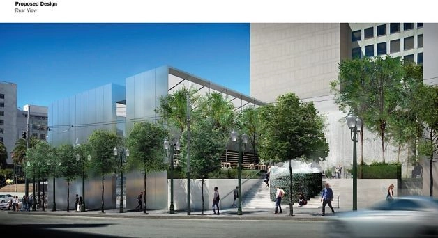 Apple Redesigns San Francisco Store to Preserve Historic Fountain - Commercial Architecture