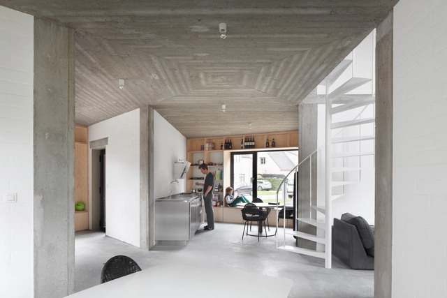 woning boW te Wondelgem / BLAF Architecten - Casas