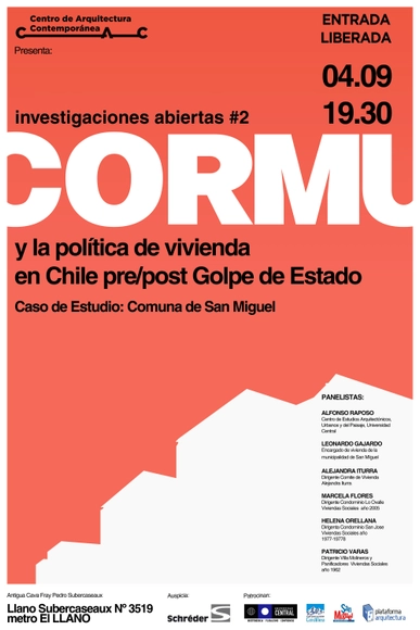 CORMU y la política de vivienda en Chile pre/post Golpe de Estado - Imagen Principal