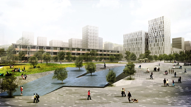 Terceiro Lugar Plano Diretor do Centro Administrativo Nacional (CAN) de Bogotá - Urbanismo