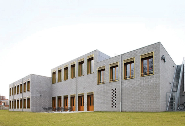 Politiekantoor Schoten / Bovenbouw - Cuartel De Policía