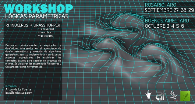 Workshop Lógicas Parametricas Buenos Aires / Chido Studio [¡Sorteamos un Cupo!] - Imagen Principal