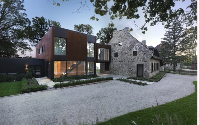 Vivienda Bord-du-Lac / Henri Cleinge - Casas