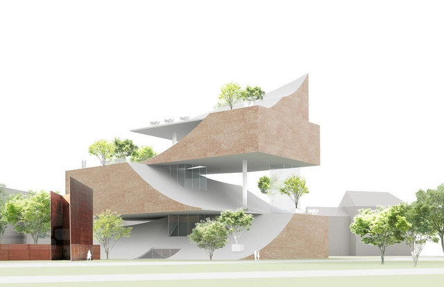 Sou Fujimoto projeta nova ala para Kunsthalle Bielefeld na Alemanha - Arquitetura Cultural