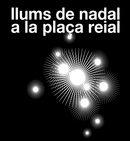 Concurso para la iluminación de Navidad de la Plaza Real de Barcelona  - Imagen Principal