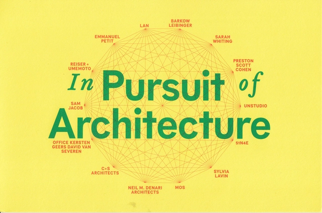 In Pursuit of Architecture: A Conference on Buildings and Ideas - Featured Image
