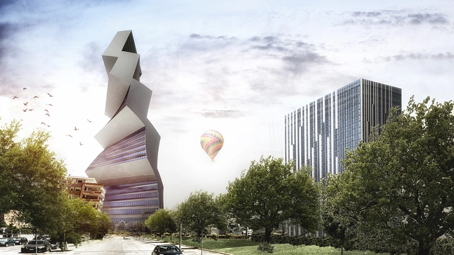 Twilt Tower / Paolo Venturella + Angelo Balducci - Rascacielos 
