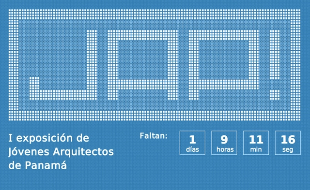 JAP! 1a Exposición de Jóvenes Arquitectos de Panamá - Imagen Principal