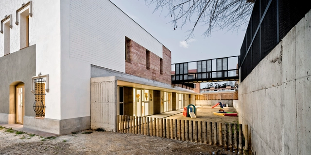 Escola Bressol en Vilanova del Vallés / David Sebastian + Gerard Puig Arquitectes - Kindergarten, Facade