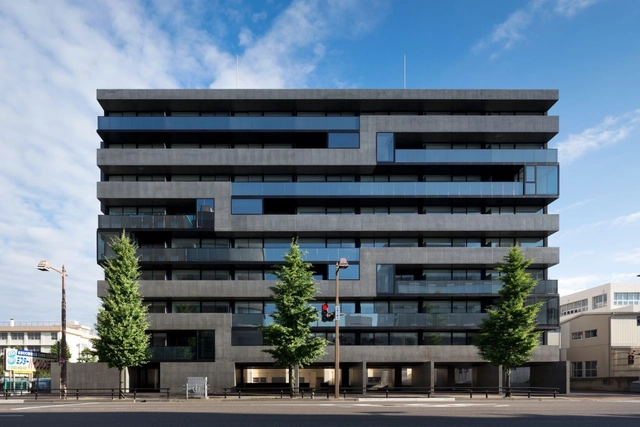 Housing Complex Niigata / Studio Takuya Hosokai + Hirose Architects - Apartments, Facade