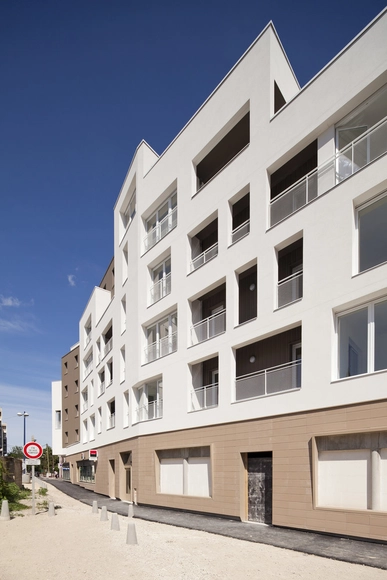 26 Viviendas Públicas / aEa - agence Engasser + associés - Vivienda Colectiva