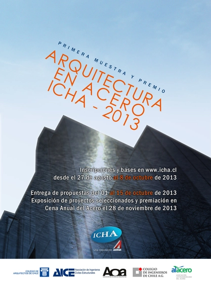 Convocatoria para muestra arquitectónica de obras construidas en acero / ICHA  - Imagen Principal