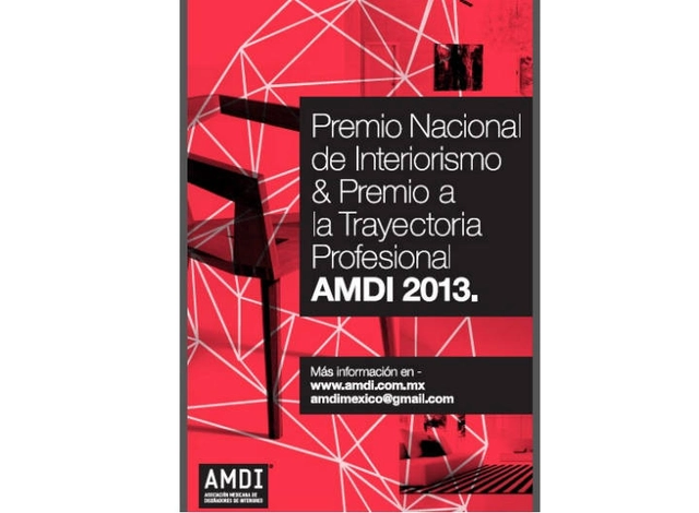 Premio Nacional de Interiorismo y a la Trayectoria Profesional / AMDI 2013 - Imagen Principal