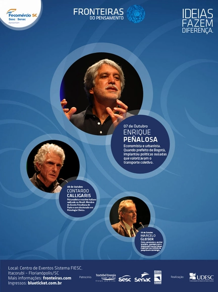 Enrique Peñalosa em Florianópolis - Imagem de Destaque
