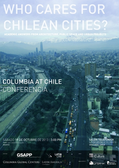 Columbia at Chile: Who Cares for Chilean Cities? - Imagen Principal