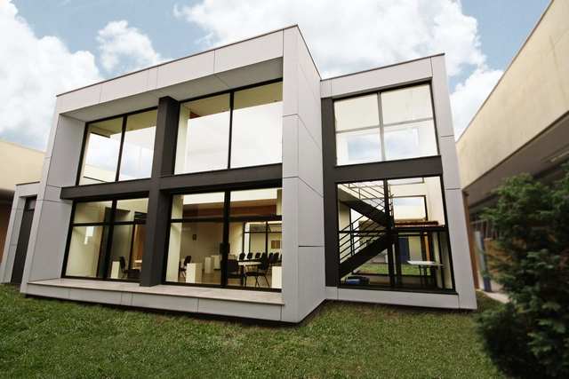 Núcleo Senai de Sustentabilidade / Arqbox - Edifícios Institucionais, Fachada