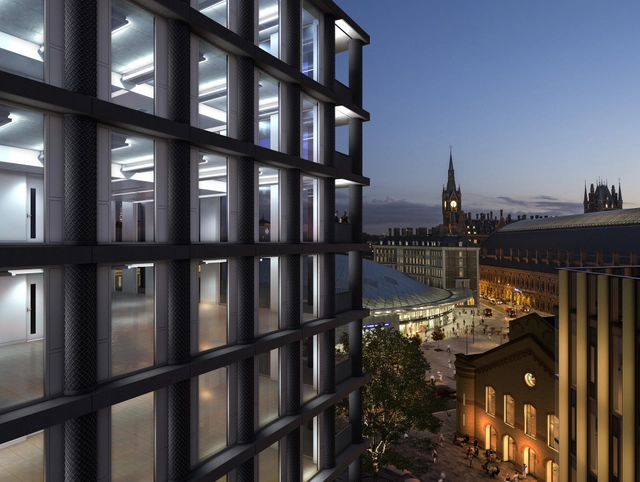 Gridiron, One St. Pancras Square / David Chipperfield Architects - Office Buildings