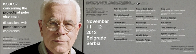 ISSUES? Concerning the projects of Peter Eisenman - Featured Image