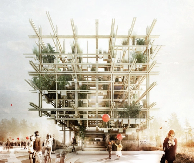"Austria. Naturally Yours" Competition Entry / penda - Pavilion