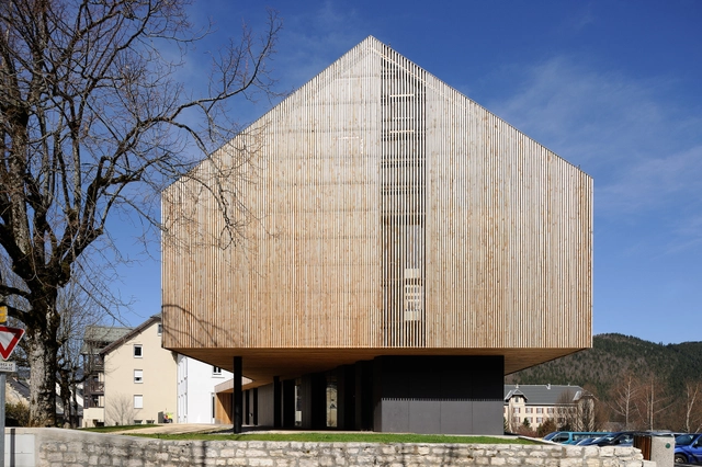 Vercors Massif Community Offices / Composite Architectes - Offices, Facade