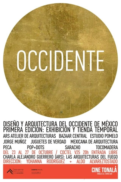 OCCIDENTE dentro del Abierto Mexicano de Diseño - Imagen Principal