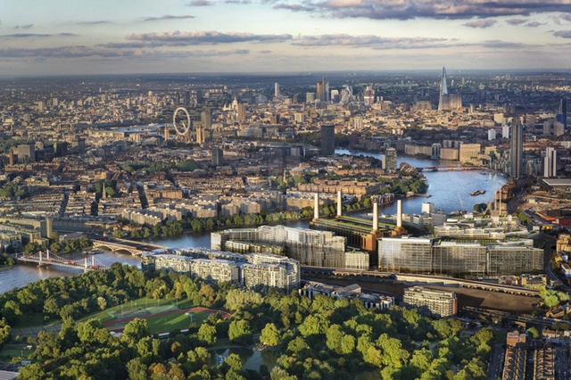 Gehry e Foster selecionados para revitalizar Usina Termelétrica Battersea - Remodelação