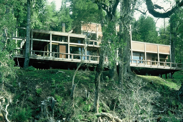 Casa Lago Pirihueico / elton_léniz  - Casas, Bosque