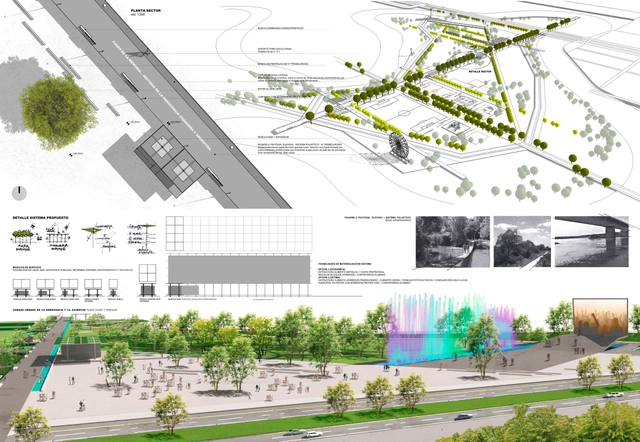 Se construirá el parque urbano más grande de la provincia del Chaco: Primer Lugar Parque Urbano “Inundable” de la Democracia y la Juventud  - Imagen Principal