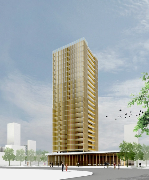 ¿Es posible construir rascacielos en madera? - Imagen Principal