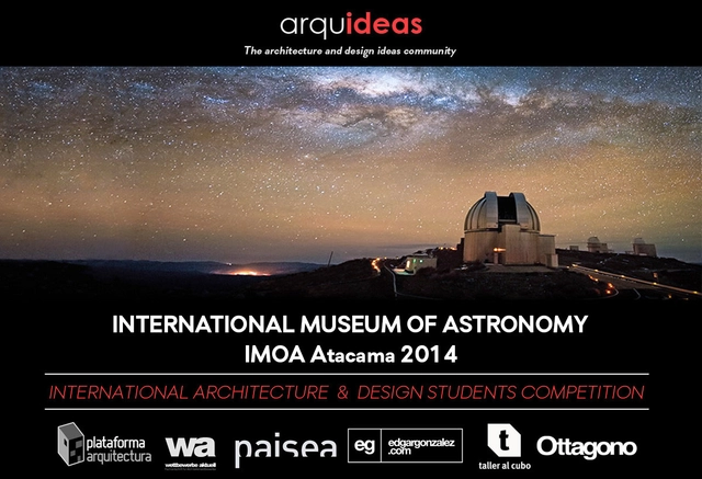 Convocatoria Concurso para estudiantes y jóvenes arquitectos  “Museo Internacional de Astronomía IMOA en el Desierto de Atacama” - Imagen Principal