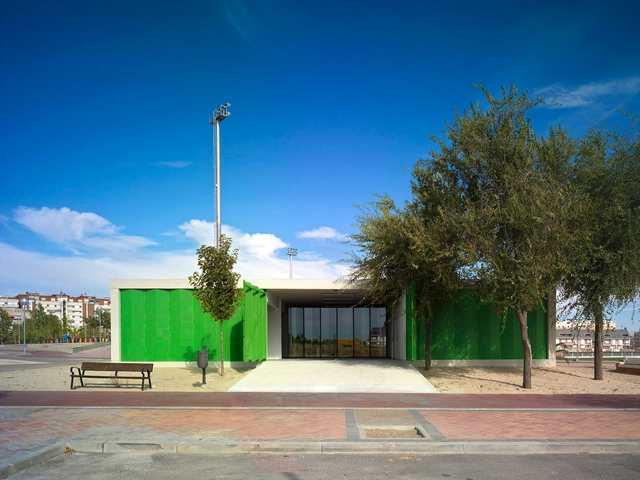 Pavilhões de Arbolado / Israel Alba - Pavilhão 