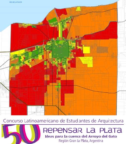 Concurso latinoamericano de ideas para estudiantes "Repensar La Plata, Ideas para la Cuenca del Arroyo del Gato" - Imagen Principal