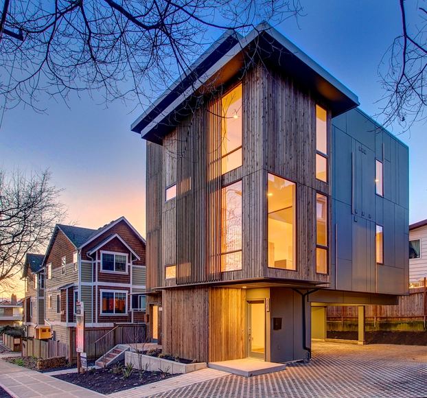 Ballard Aperture House / First Lamp Architecture and Construction - Houses, Door, Facade
