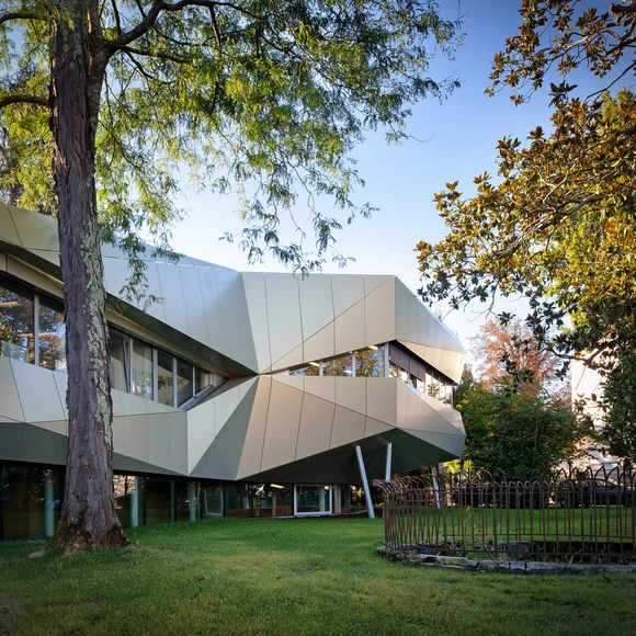 Hotel Agglo / Gardera-D Architecture - Hotels, Garden, Facade