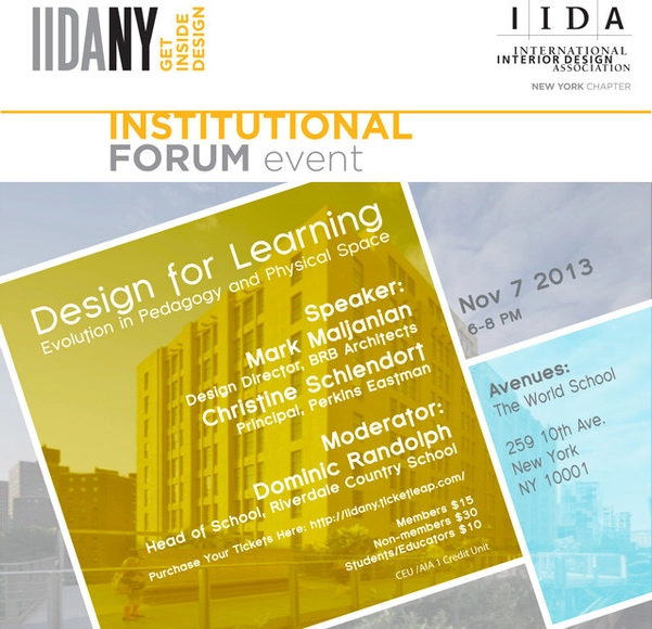 IIDA NY: Design for Learning - Featured Image