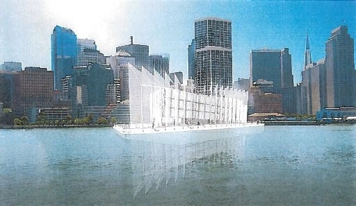 Gensler, LOT-EK to Design Google's Showroom of Floating Shipping Containers  - Featured Image