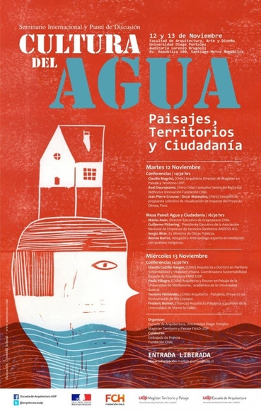 Seminario Internacional cultura del Agua: Paisajes, Territorios y Ciudadanía 12 y 13 de Noviembre - Imagen Principal