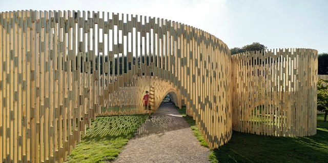Trylletromler / Fabric Architecture - Espacio Público