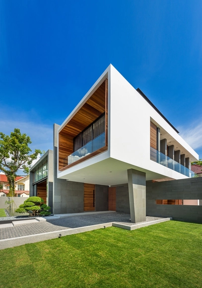 Mimosa Road / Park + Associates Pte Ltd  - Casas